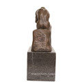 Classical Figure Bronze Sculpture The Thinker Deco Brass Statue TPE-185